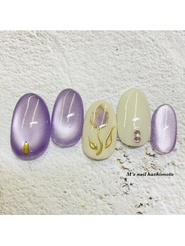 エムズネイル 橋本店(M's Nail)/定額制ネイル3月