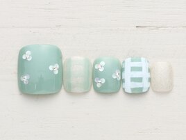 チェックネイル　5990円