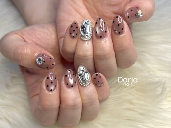 ダリア(Daria)の写真/覚王山すぐ＊ちゅるんとワンカラーや大人ワンホン,チークネイル,ドットネイル,マグネットネイルも定額で♪