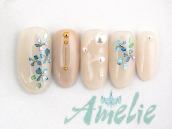 アメリ(Amelie)/シェル/花/ワンカラー