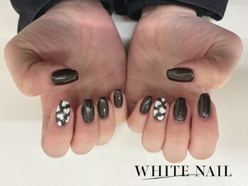 ホワイトネイル(WHITE NAIL)/はあとねいる/持ち込み