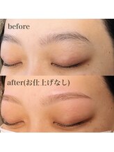 アイラウンジ ミリ(eyelounge mm)/眉ワックス＋眉カラー☆