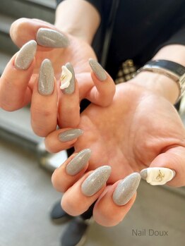 ネイル ドゥ 岡山駅前店(Nail Doux)/シーリングスタンプネイル