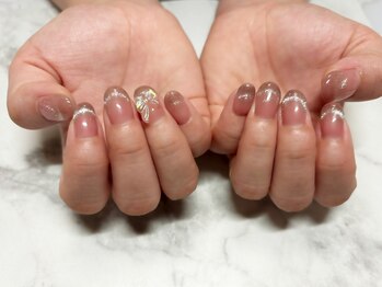 エスディーネイルズ(sd nails)/先端マグネットフレンチネイル