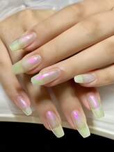 ラムネイル(la_m.nail)/ミラーネイル