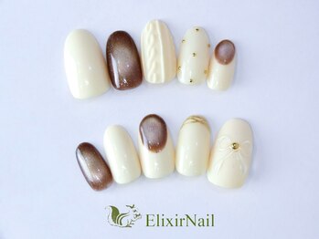 エリクサーネイル 池袋(Elixir Nail)/定額a シンプル/クーポン使用