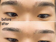 くるるん 倉敷店/メンズアイブロウ/メンズ眉毛