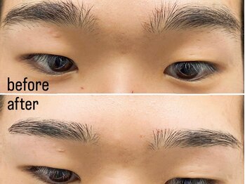 くるるん 倉敷店/メンズアイブロウ/メンズ眉毛