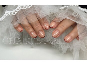 シャットネイル(CHATTE NAIL)/爪育デザインネイルBコース