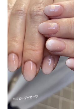 ベイビーブーマーショートネイル