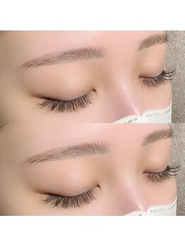 アドレス 銀座店(Address)/アイブロウ×フラットラッシュ