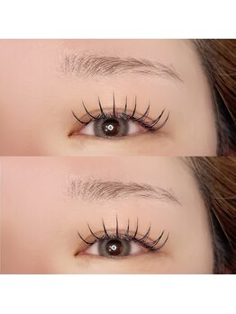 イルナ(ILUNA)/single lash × アイブロウWax 