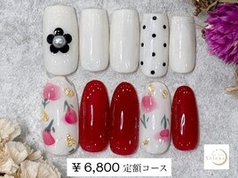 【¥6,800 定額アートコース】