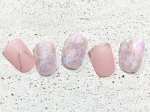 アトリエ ツメ(atelier TsuMe)/ニュアンスネイル/ピンク