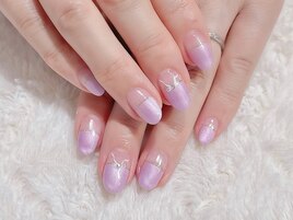 ＃シンプルネイル