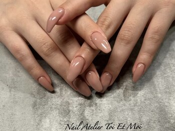 ネイルアトリエ トワエモア(Nail Atelier Toi Et Moi)/ワンカラー