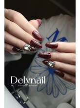 デリーネイル(Dely_nail)/魅惑のボルドーネイル