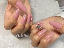 エマネイル バイ チュラ(emma nail_by chula)/スカルプ/長さ出し/ワンカラー