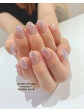 プライベート ネイルサロン マーマ(murmur)/シェル&ラメネイル