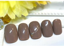 ネイルアンドアイラッシュ ブレス エスパル山形本店(BLESS)/上品ラインアートネイル