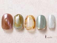 アイネイルズ 吉祥寺店(I nails)/べっ甲ニュアンス［吉祥寺］