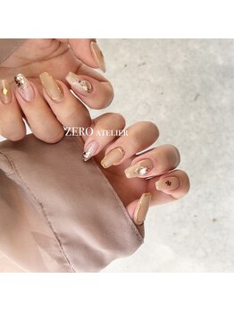 ゼロ アトリエ(ZERO Atelier)/ベージュネイル