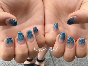 スエルテ ネイルサロン 北千住店/イニシャルグラデ ¥6500