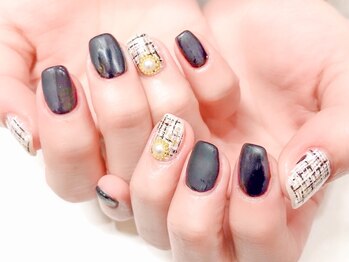 ビューティービースト フォー ネイルアンドアイラッシュ 熊本店(beauty:beast)/ツイードアート