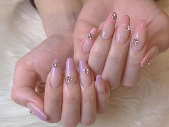 アイネイルズ 四条河原町店(I-nails)/キラキラストーンネイル￥11500