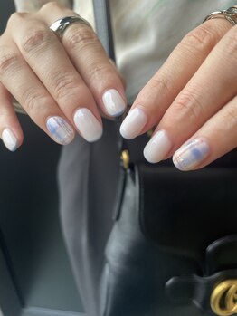 テラスヘア(TERRACE hair)/チェックネイル♪