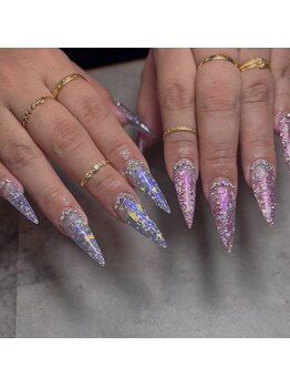 ネス 沖縄店(Nes.)/スカルプグリッターカラー