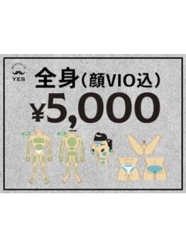 全身脱毛コースのあるサロン