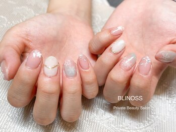 ブリノス(BLINOSS)/ピールオフジェル使用☆デザイン