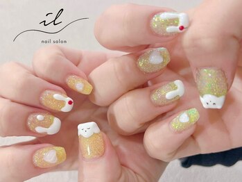 イル 神戸店/クリームソーダネイル