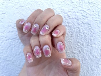 ララバイ 三軒茶屋店(LULLABY)/【チークネイル】ハンドやり放題