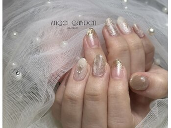 エンジェルガーデンネイル 池袋店(Angelgarden nail)/ミラーバラ