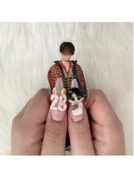 プリュム(Plume)/3D/推しネイル/キャラクター