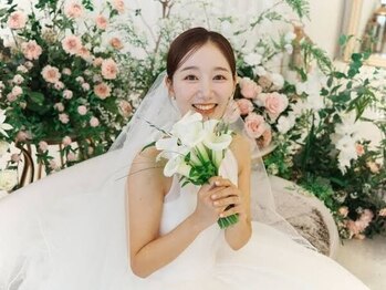 金梨花サロンの写真/ブライダルの前撮りと挙式に予算に合わせて5つのメニューからチョイス！小顔+美身体コルギ+水光肌★妊婦◎