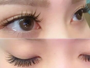 Private Salon NAMINARU【アイラッシュ&アイブロウ】豊見城の写真/バインドロックやWフラットでお得に濃密eye!全メニューにアイシャンプー&トリートメント付でモチの良さ◎