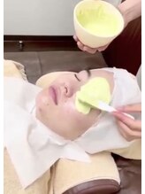 ラウレア 松山店(LAULEA)/2.モデリングマスクを塗布