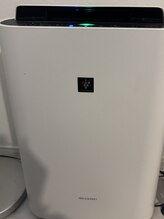 リラクゼーションサロン ラルジュ(large)/空気清浄機で店内空間除菌
