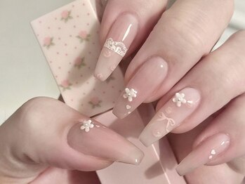 ミュウミュウ(miumiu)/春ネイル