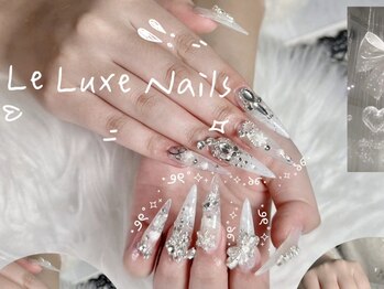 レリュクスネイル(le luxe nails)の写真/長さ出し10本×ワンカラーが￥6,500～の高コスパ！大人可愛い長さ出しネイルも、全部叶う指先へ♪