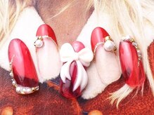 ネイルサロンラグジュアリー 梅田店(LUXURY)/3Dリボン