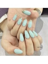 ネイルエース(Nail Ace)/ジェルスカルプ＋カラー＋アート