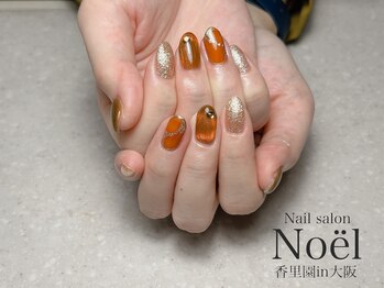 ノエル(Noel)/秋カラーマグネットネイル