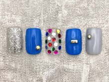 テンプテーション ネイル スタジオ(Temptation nail studio)/定額／ポップカラフル