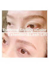 キラネイル アンド アイラッシュ by World Beauty(KIRA)/まつ毛と眉毛のセット！