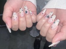 ゲンティアナ(Gentiana)/キラキラストーンネイル〈ouka〉