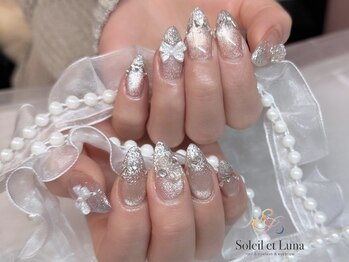 キラキラbijouネイル♪